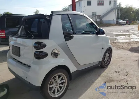 2008 Smart Fortwo Passion из США, поврежденный, VIN WMEEK31X68K114339